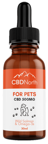 CBD Oil for Dogs + Wild Salmon