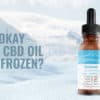 cbd oil canada frozen