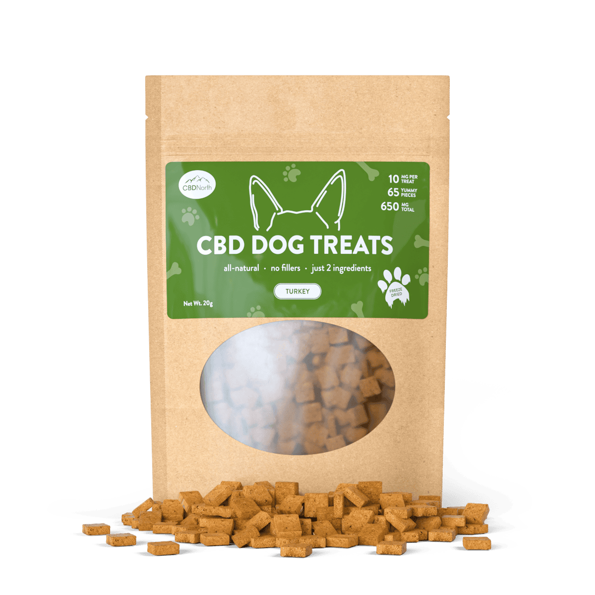 shop cbd dog treats freeze dried turkey